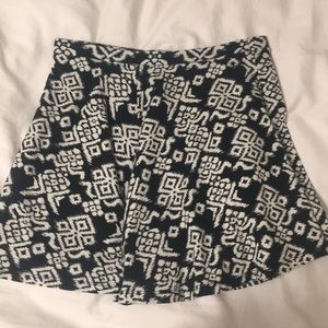 Pacsun tribal print skirt